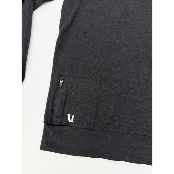 Vuori Men's black heather ponto performance crewneck - size XL - Picture 5 of 7